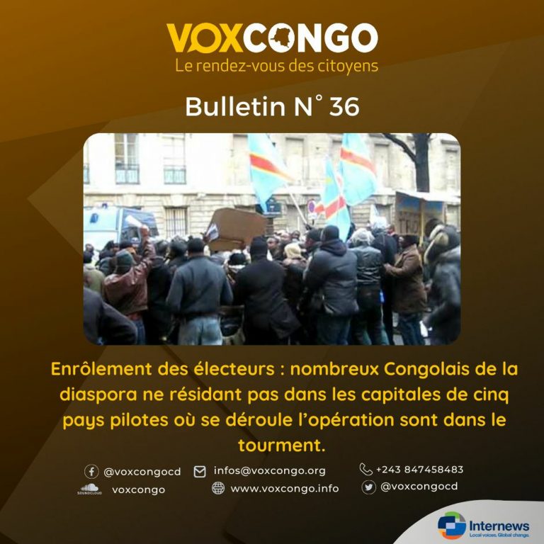 Français Enrôlement des électeurs : nombreux Congolais de la diaspora sont dans le tourment