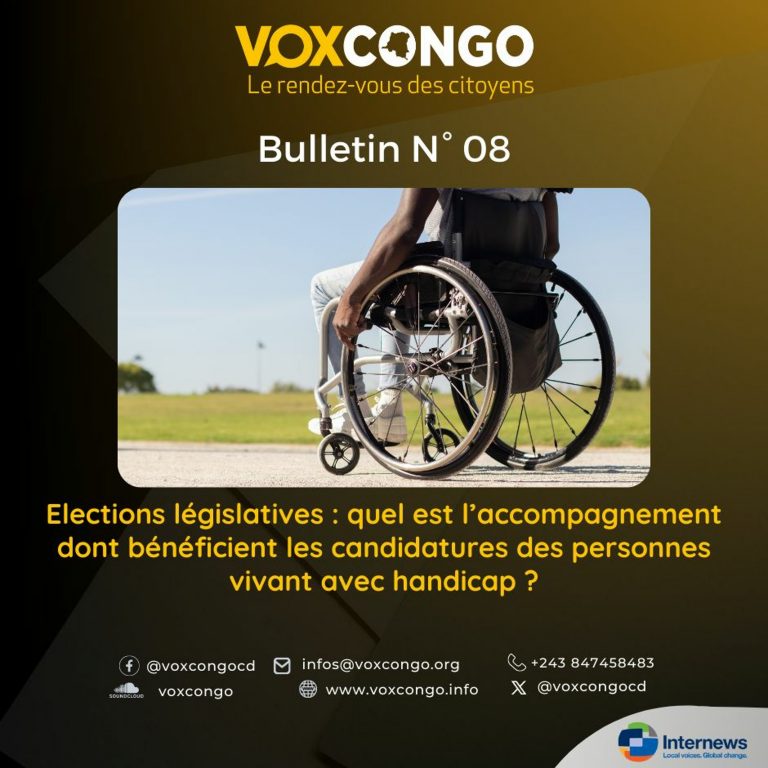 Français Bulletin VoxCongo Elections Législatives – Quel Est L’accompagnement Dont Bénéficient Les..